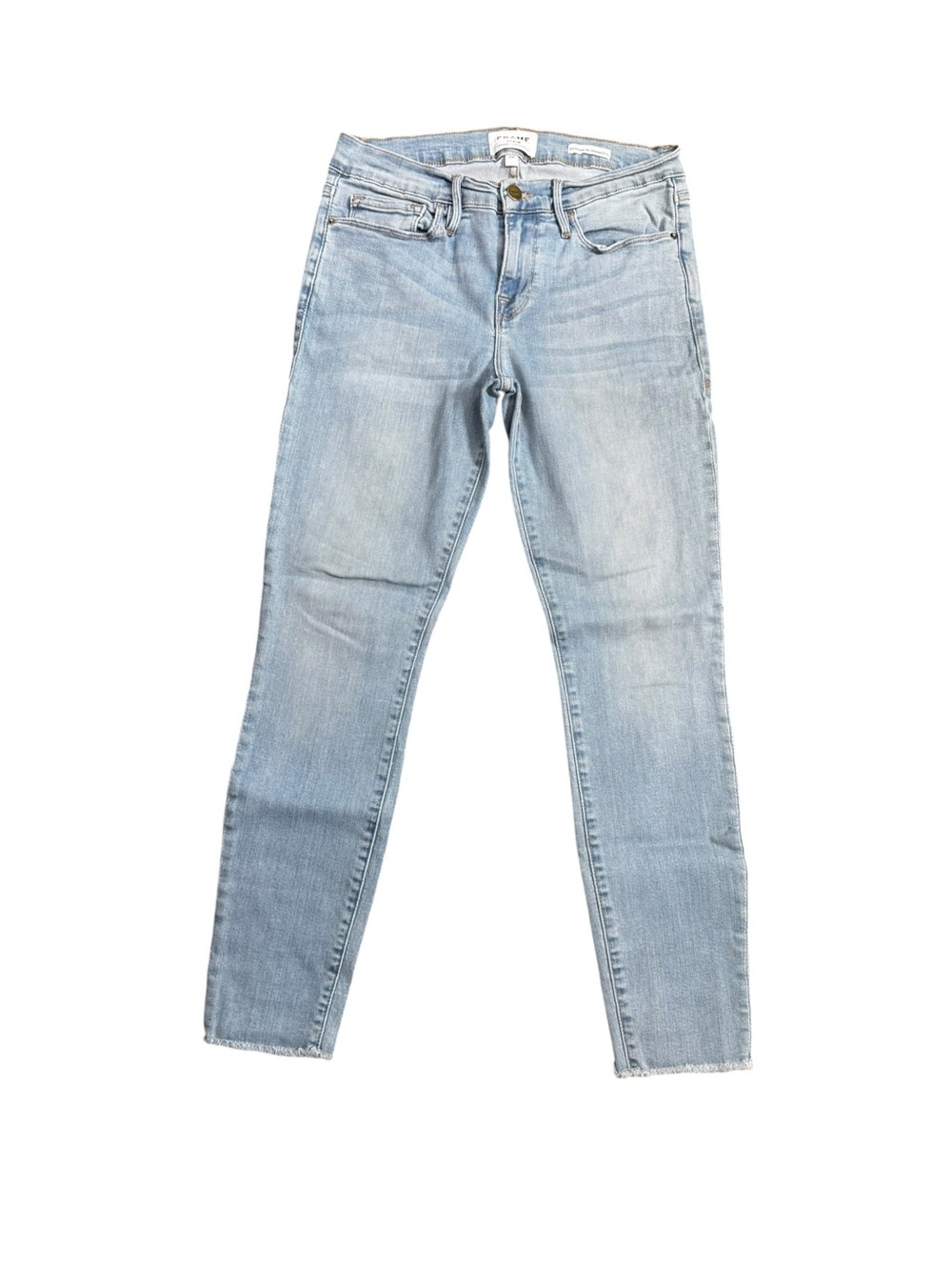 FRAME Le Skinny de Jeanne Crop Jeans Size 28 Light Wash